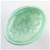 Image 2 : VTG AVON BLUE GREEN SLAG MILK GLASS SOAP DISH