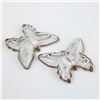 Image 5 : JEANETTE GLASS BUTTERFLY CANDY NUT DISH - ASHTRAY