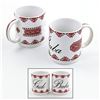 Image 1 : CERAMIC COFFEE MUGS CUPS - UKRAINIAN BABA & GIDO