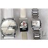 Image 2 : Three ladies wrist watches including two Lacoste with leather straps and a Bulova, all quartz with n