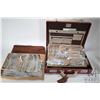 Image 1 : Carl Weill seventy eight pieces set of Iranian Gold flatware in brief case style box, appears unused