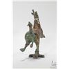 Image 8 : Gilt copper bronze horse statue 6 1/2" in height