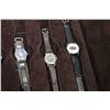 Image 8 : Eight men's wrist watches in presentation case, including Seiko, Calgary Flames motif , all not test