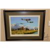 Image 1 : Framed limited edition print titled "Dawn Till Dusk" pencil signed by artist Richard Taylor and two 