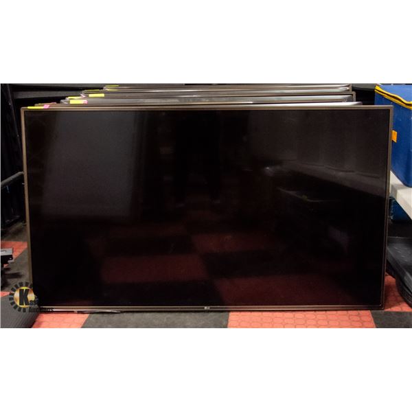 LG 55" TELEVISION WITH REMOTE AND MOUNTING BRACKET