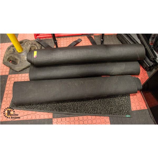 3 ROLLS OF CARPET