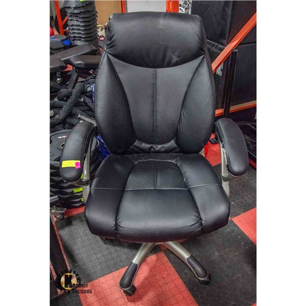 LEATHERETTE OFFICE CHAIR