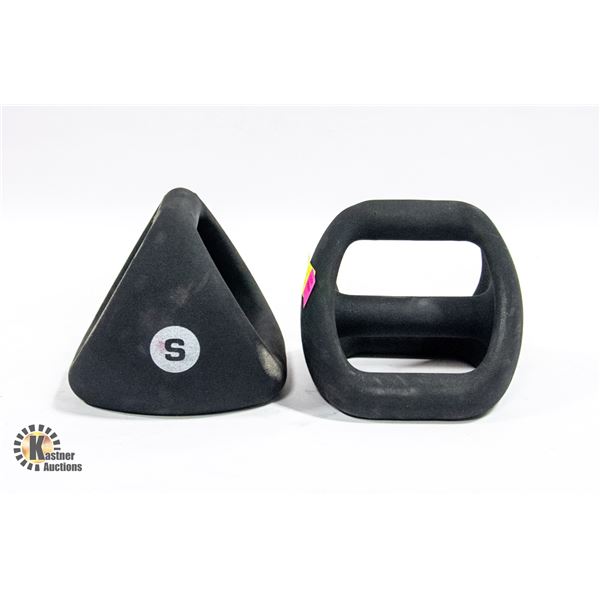PAIR OF 10LB "Y" BELLS