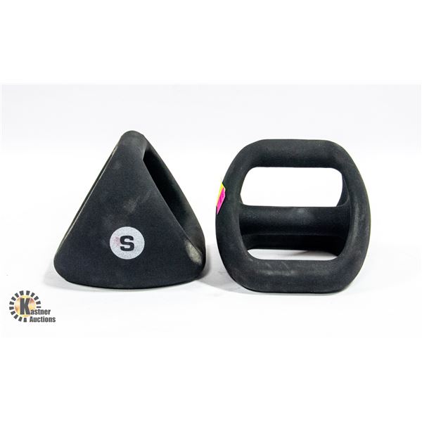 PAIR OF 10LB "Y" BELLS