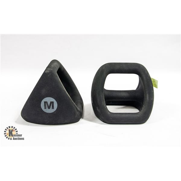 PAIR OF 17.8LB "Y" BELLS