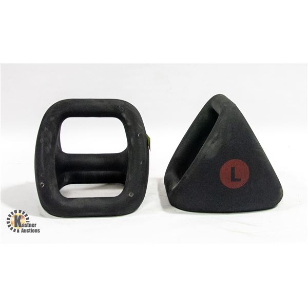 PAIR OF 26LB "Y" BELLS