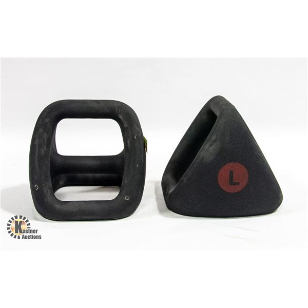 PAIR OF 26LB "Y" BELLS