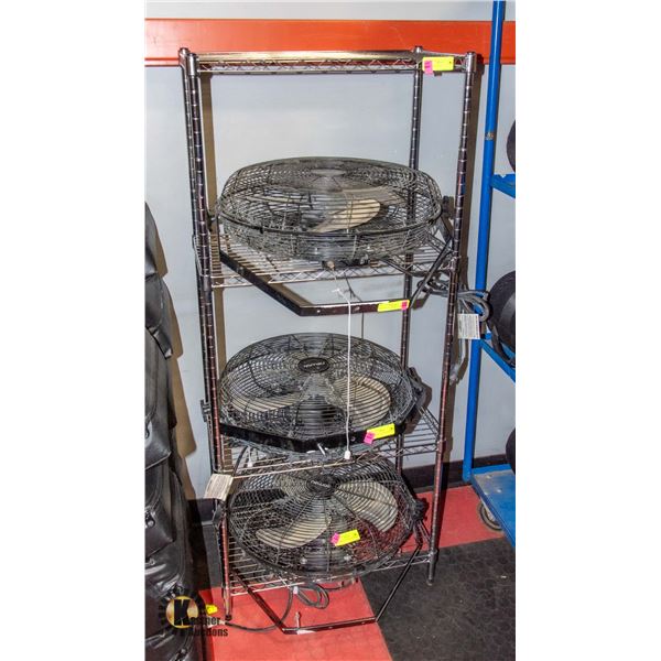 4 TIER METAL RACK