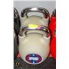 Image 1 : PAIR OF 8KG KETTLEBELLS