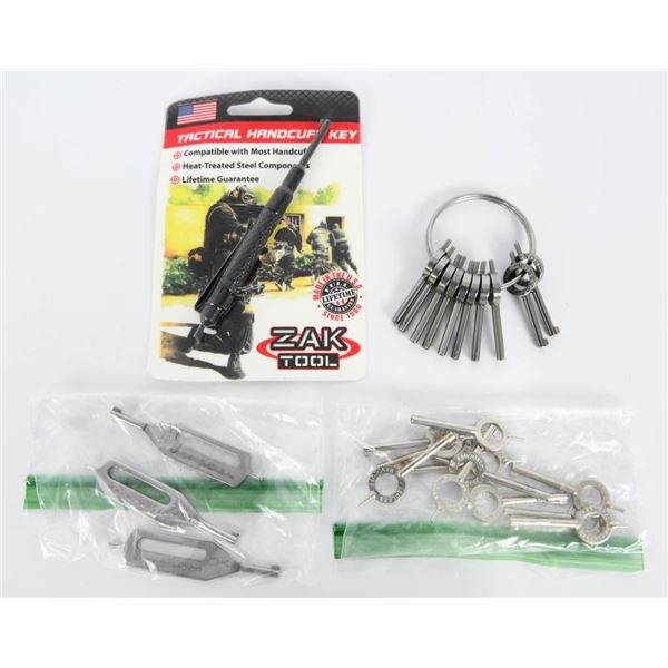 Large Selection Of New Handcuff Keys