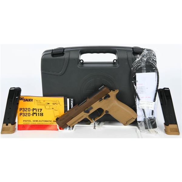 SIG Sauer P320 M17 Semi Auto Pistol 9MM