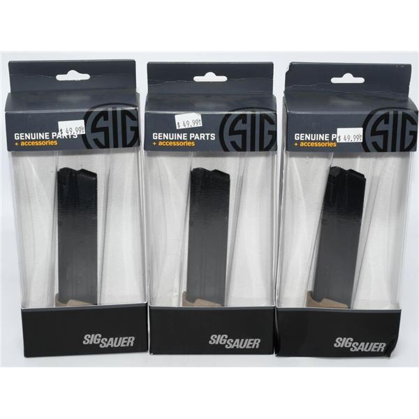 3 NIB Sig Sauer P320 21 Round Magazines