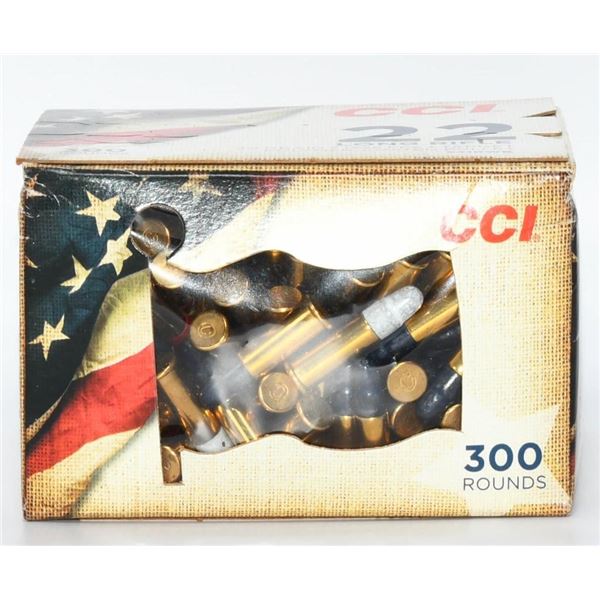300 Rounds of CCI .22 LR Ammunition