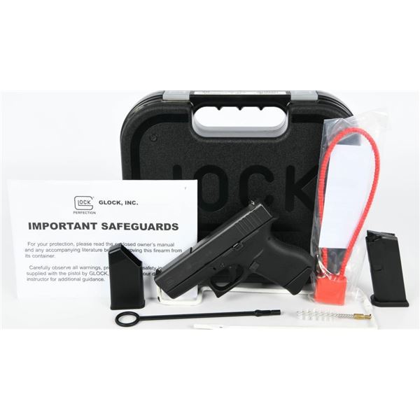 GLOCK 43 Compact Semi Auto Pistol 9MM