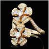 Image 1 : 18K Rose Gold 1.93ctw Diamond Ring