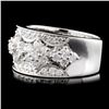Image 2 : 18K White Gold 1.30ct Diamond Ring