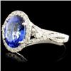 Image 1 : 2.35ct Tanzanite & 0.45ctw Diam Ring in 14K Gold