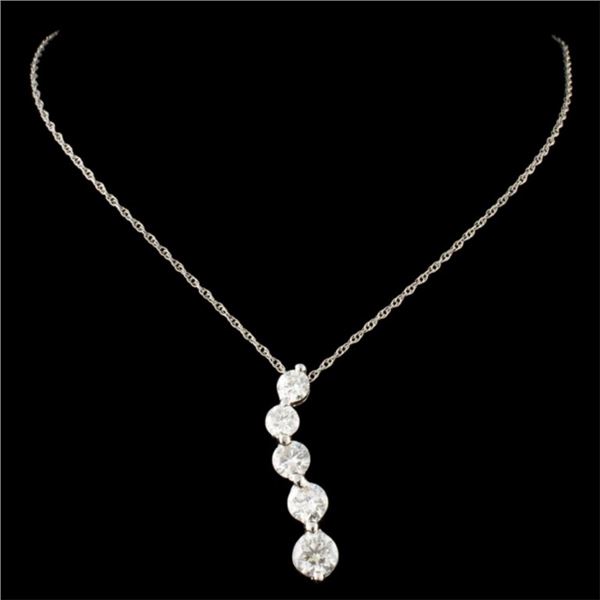 1.60ctw Diamond Pendant in 14K Gold