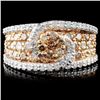 Image 2 : 2.45ctw Fancy Diamond Ring in 14K Gold