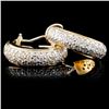 Image 1 : 2.56ctw Diamond Earrings in 14K Gold