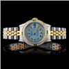 Image 2 : Diamond Ladies Rolex YG/SS DateJust Watch (1.00ct)