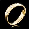 Image 3 : 14K Gold Ring with 0.45ctw Diamonds