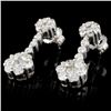 Image 1 : 2.29ctw Diamond Earrings in 18K Gold