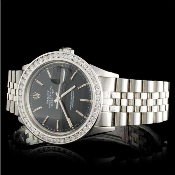 36mm Rolex DateJust Watch with 1.50ct Diamonds