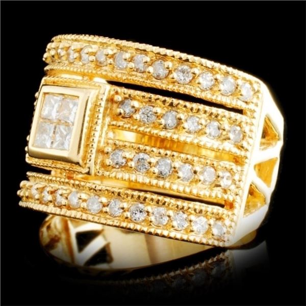 0.78ctw Diamond Ring in 14K Gold