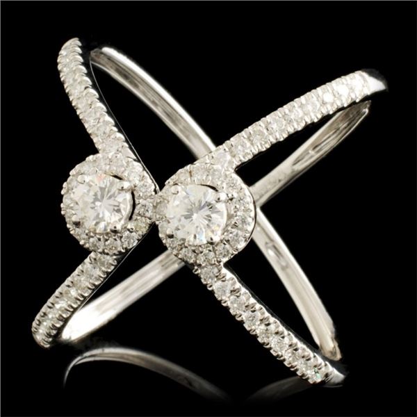 0.80ctw Diamond Ring in 14K Gold