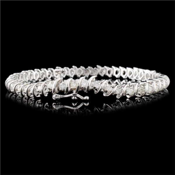 2.00ctw Diamond Bracelet in 14K Gold