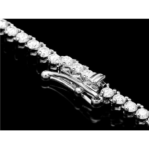 6.80ct Diamond Necklace in 18K WG