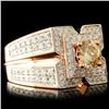 Image 3 : 18K Gold Ring with 1.62ctw Diamonds