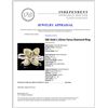 Image 5 : 1.22ctw Fancy Diamond Ring in 18K Gold