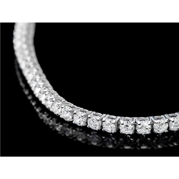 5ct Diamond Bracelet in 18k White Gold