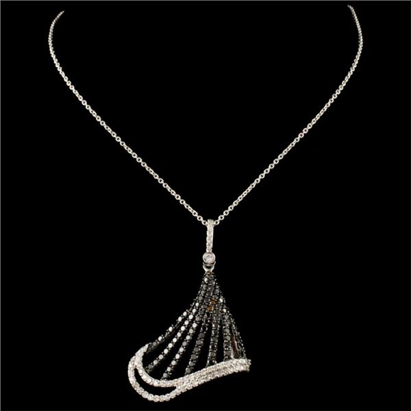 1.45ctw Diamond Pendant in 14K Gold