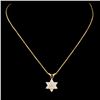 Image 1 : 0.24ctw Diamond Pendant in 14K Gold