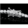 Image 3 : 18k Diamond Bracelet in White Gold 3.50ct