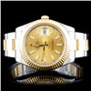 Image 2 : 41MM DateJust II Rolex Watch in Two-Tone