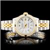 Image 2 : Diamond Rolex DateJust Two-Tone Watch YG/SS