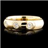 Image 1 : 14K Gold Ring with 0.45ctw Diamonds