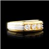 Image 3 : 0.39ctw Diamond Ring in 18K Gold & Platinum