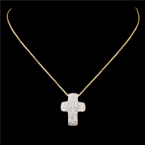 0.39ctw Diamond Pendant in 14K Gold