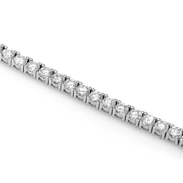 5ct Diamond Bracelet in 18k White Gold