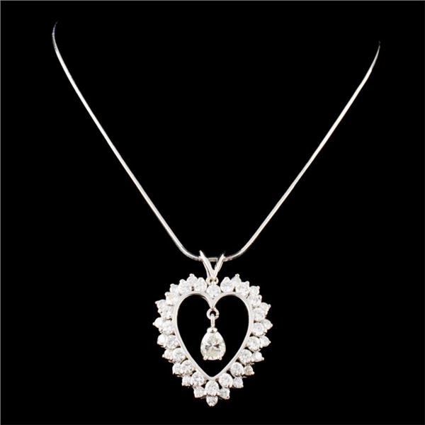 1.92ctw Diamond Pendant in 14K Gold